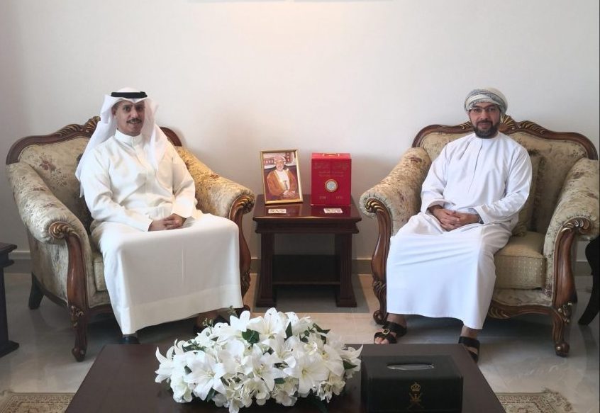 Oman-Kuwait-Ambassador-meets-Director-General-Arab-Planning-Institute Oman-Kuwait-Ambassador-meets-Director-General-Arab-Planning-Institute