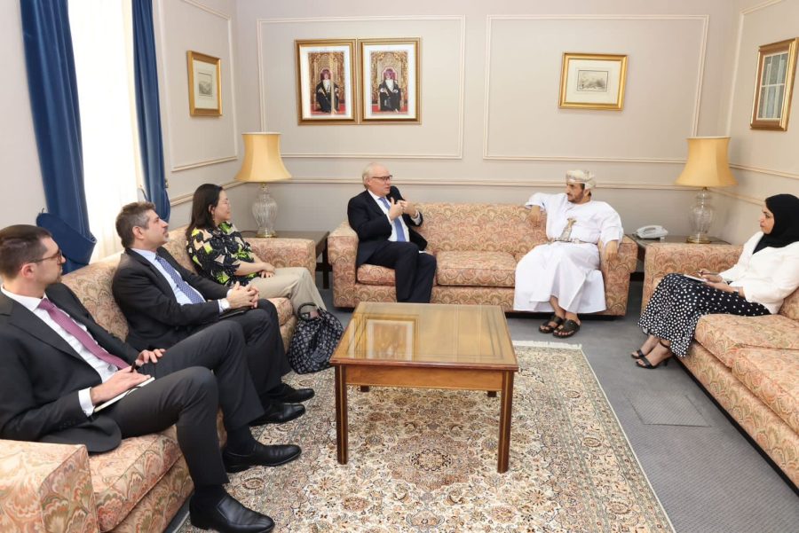 Oman-Diplomatic-Undersecretary-meets-US-Special-Envoy-for-Yemen Oman-Diplomatic-Undersecretary-meets-US-Special-Envoy-for-Yemen