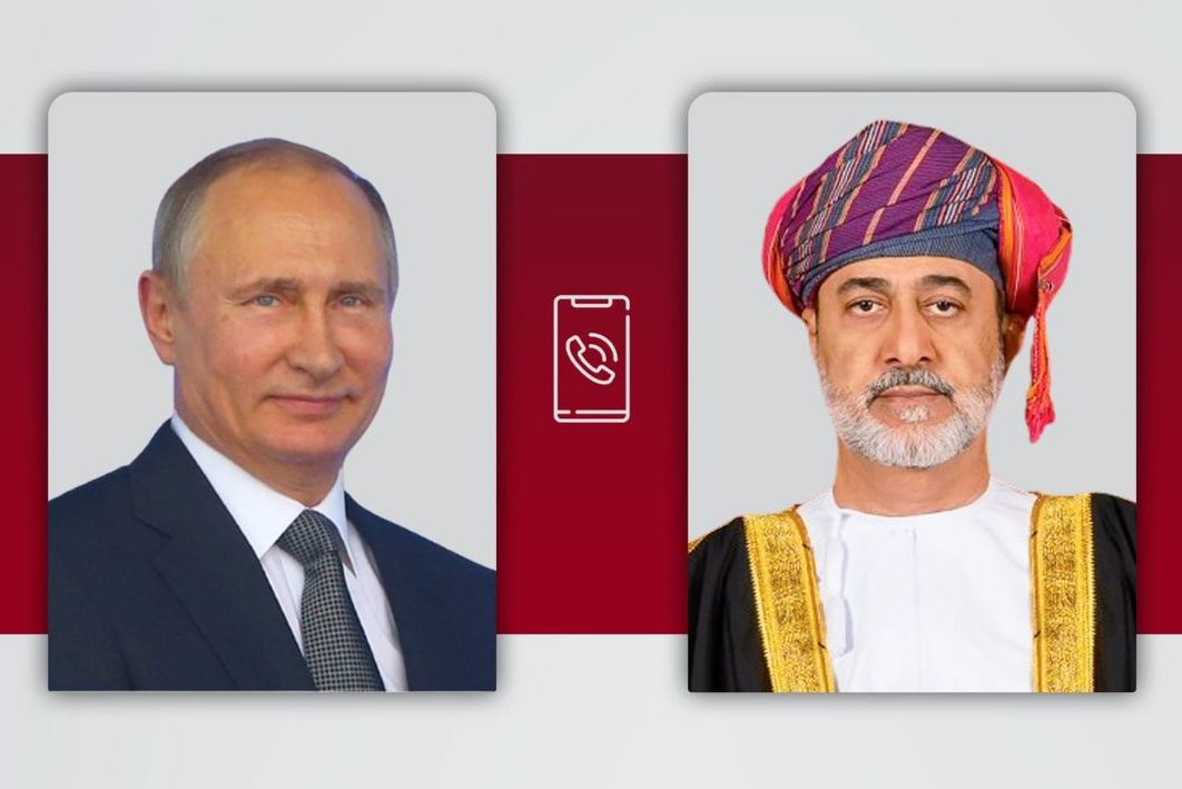 His-Majesty-Sultan-Haitham-President-Vladimir-Putin His-Majesty-Sultan-Haitham-President-Vladimir-Putin