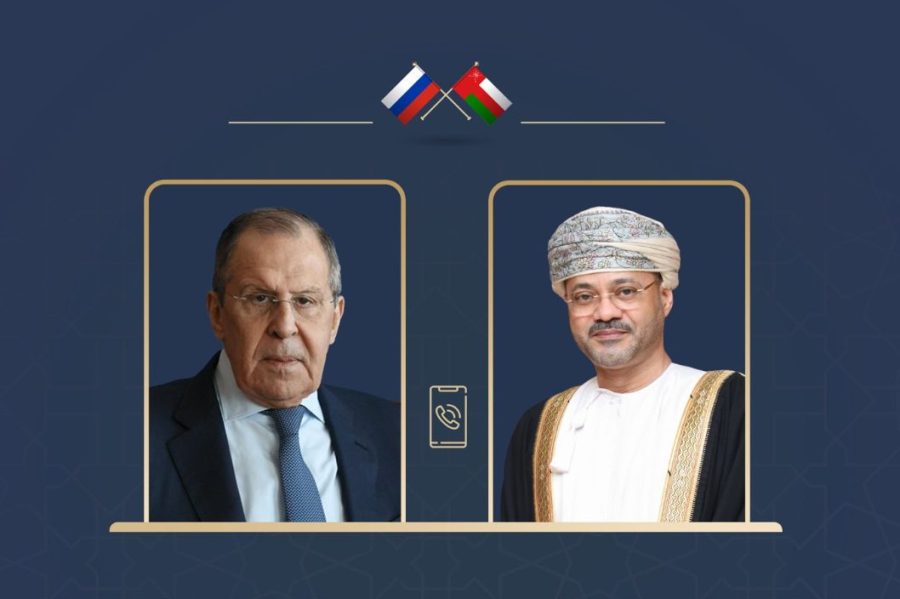 Sayyid-Badr-phone-call-with-Russian-Foreign-Minister Sayyid-Badr-phone-call-with-Russian-Foreign-Minister