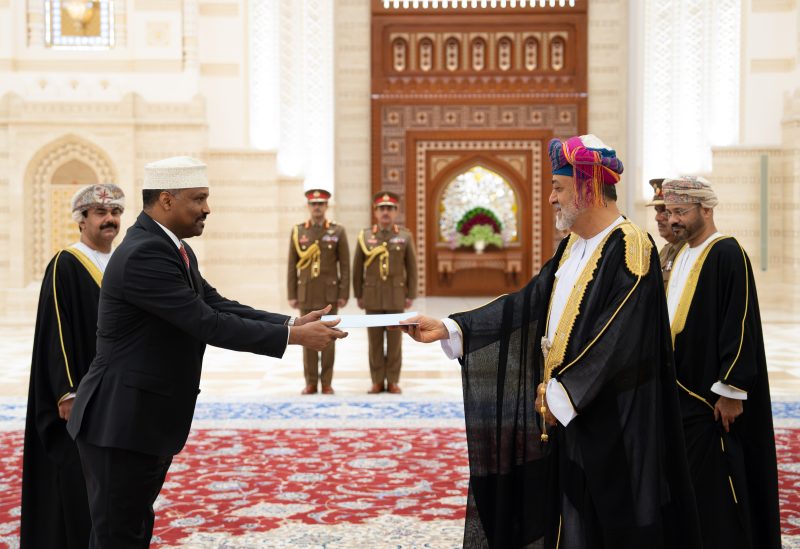 جلالة السُّلطان المعظّم يتقبّل أوراق اعتماد عددٍ من السفراء