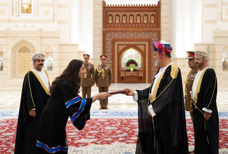 جلالة السُّلطان المعظّم يتقبّل أوراق اعتماد عددٍ من السفراء