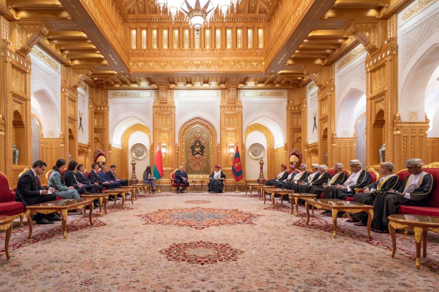 His Majesty and President of Belarus hold talks His Majesty and President of Belarus hold talks