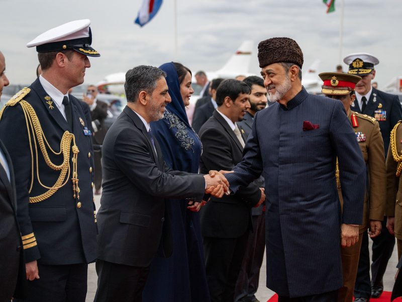 His Majesty concludes visit to Netherlands.