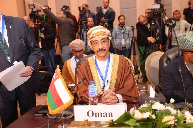 سعادة عبدالله بن ناصر الرحبي سفير سلطنة عمان في مصر