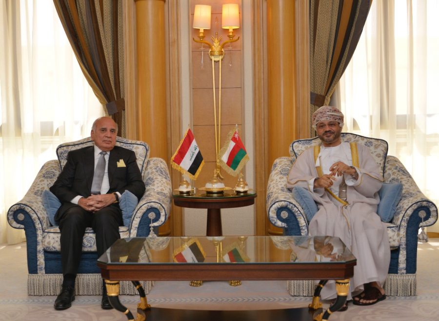 Oman’sForeignMinistermeetsIraqicounterpart Oman’sForeignMinistermeetsIraqicounterpart