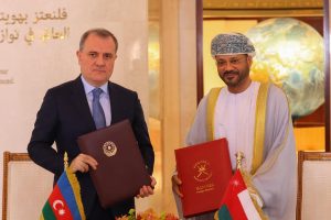 معالي السيد وزير الخارجية يستقبل وزير الشؤون الخارجية بأذربيجان