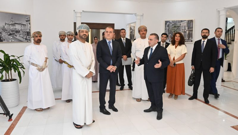 معالي السيد وزير الخارجية يحضر مراسم افتتاح سفارة أذربيجان