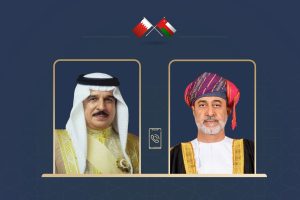 حضرة صاحب الجلالة السلطان المعظم يتلقى اتصالا هاتفيا من ملك البحرين