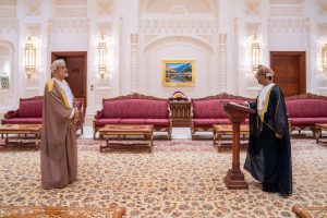 Ambassador takes Oath of Office before His Majesty