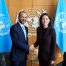 Minister meets President of the United Nations General Assembly in New York