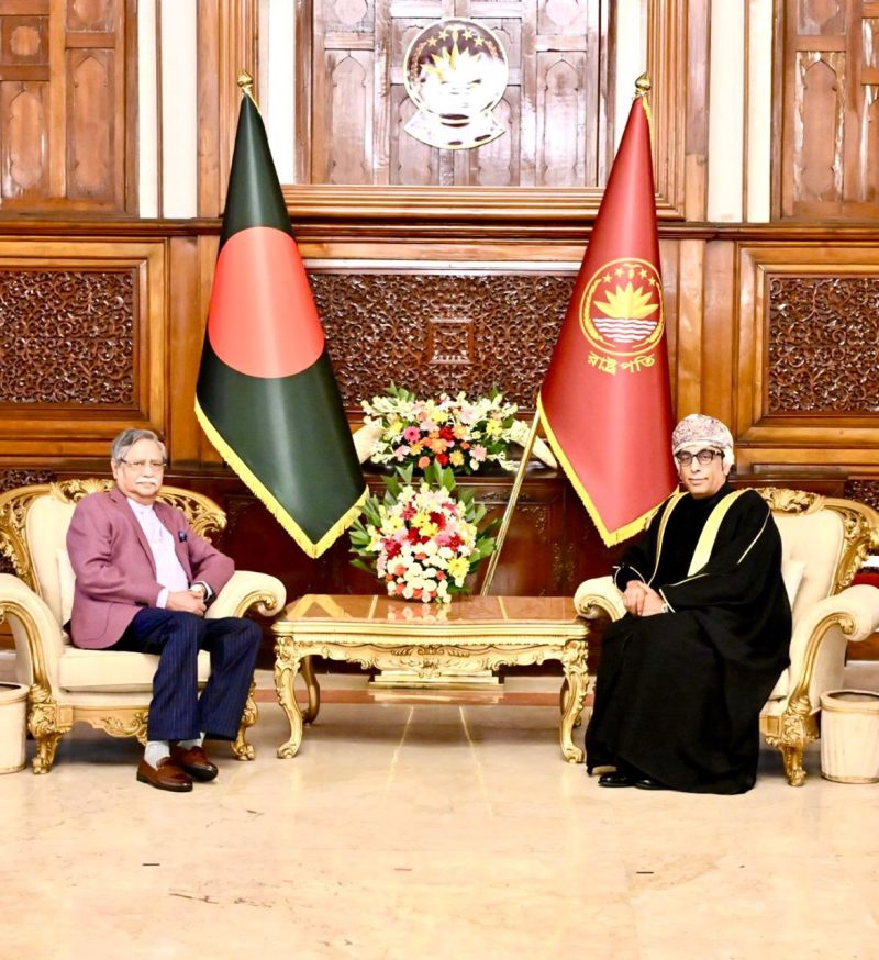 Oman’s Ambassador presents credentials to Bangladesh President