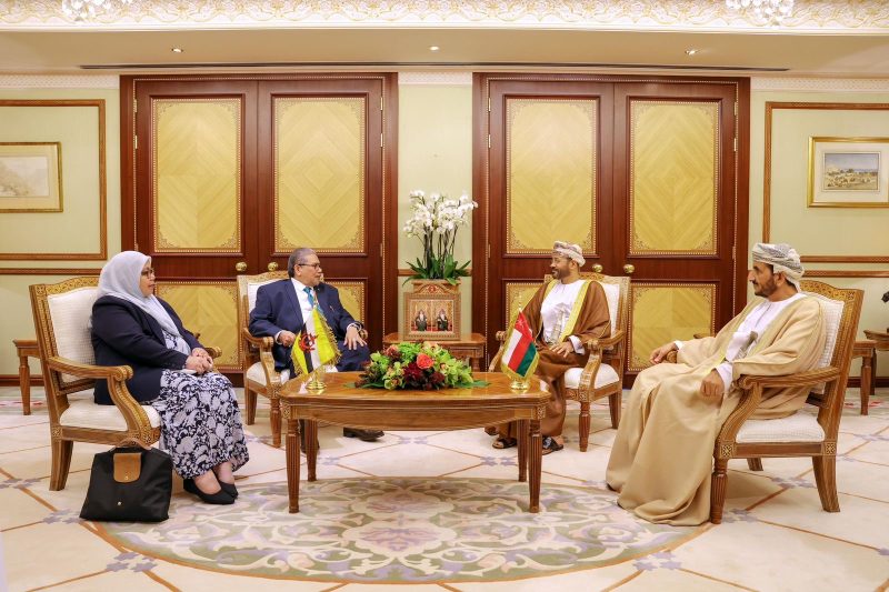 جلالة السلطان المعظم يتلقى رسالة خطية من سلطان بروناي