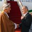 President of Iran leaves Oman