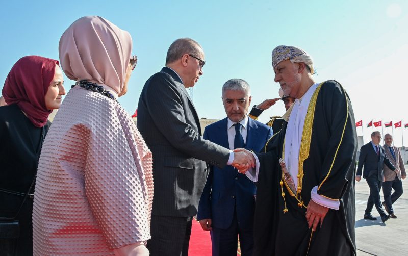 فخامة الرئيس التركي يختتم زيارته لسلطنة عمان