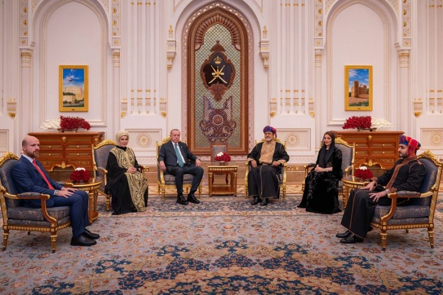 جلالةُ السُّلطان يُقيم مأدبة عشاء رسمية تكريمًا لفخامة الرئيس التركي جلالةُ السُّلطان يُقيم مأدبة عشاء رسمية تكريمًا لفخامة الرئيس التركي