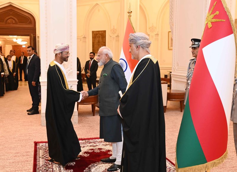 مأدبة عشاء رسمية تكريمًا لرئيس وزراء الهند