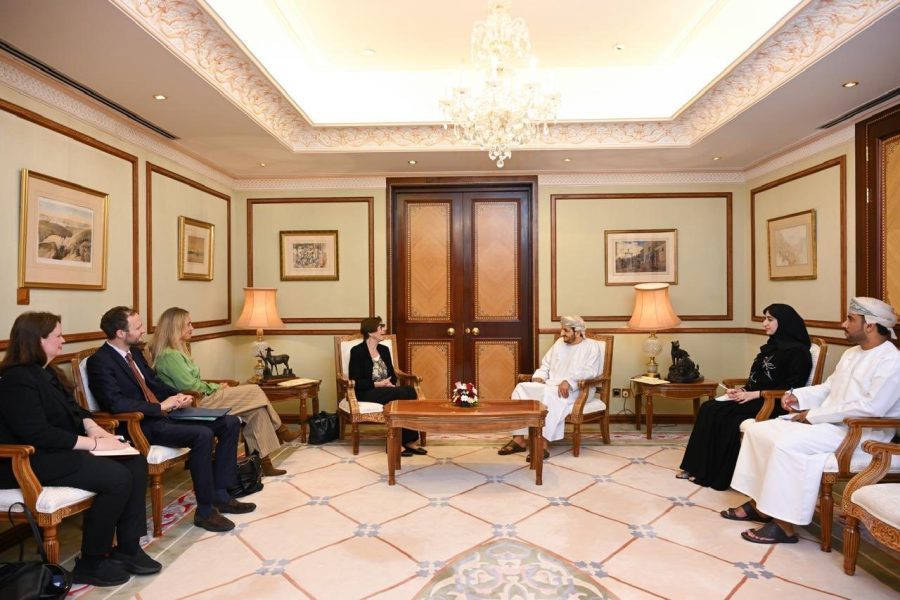Undersecretary receives delegation from European Institute of Peace Undersecretary receives delegation from European Institute of Peace