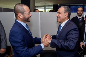 معالي السيد وزير الخارجية يجتمع مع نظيره المصري في نيويورك