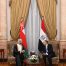 وزير الخارجية يعقد لقاءً ثنائيًّا مغلقًا مع نظيره المصري في القاهرة