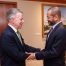Minister receives senior members of The Elders in New York