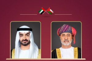 جلالةُ السُّلطان المُعظم وسمو الشيخ رئيس دولة الإمارات يبحثان التطورات في المنطقة