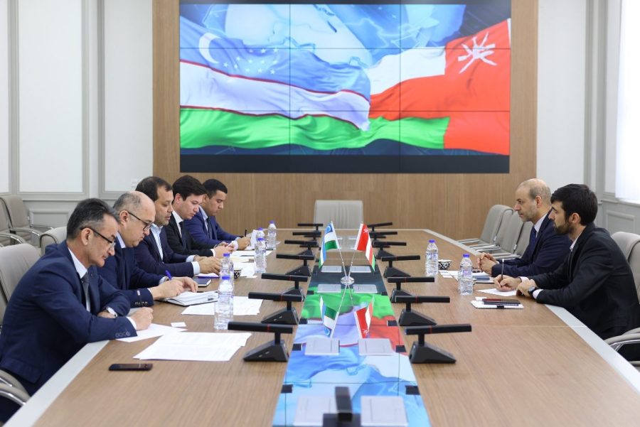 F8uEwkwbUAAZdFU Deputy Head of the Mission Minister Plenipotentiary Nasr Mawali met with the Chairman of the Chamber of Commerce and Industry of Uzbekistan Davron Vakhabov