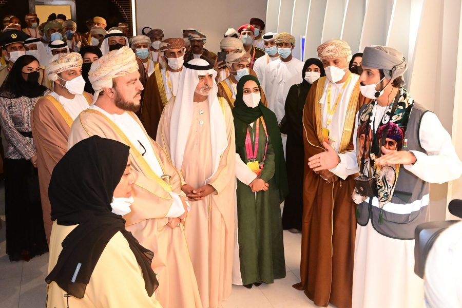 Sayyid_Asa’ad_at_Omani Pavilion_51st_National_Day_Celebration Sayyid_Asa'ad_at_Omani Pavilion_51st_National_Day_Celebration