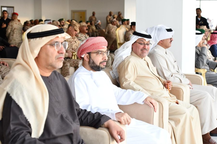 GAsIbaqXsAAiBdi The Omani ambassador to Kuwait attends the conclusion of Takamul 1 exercise