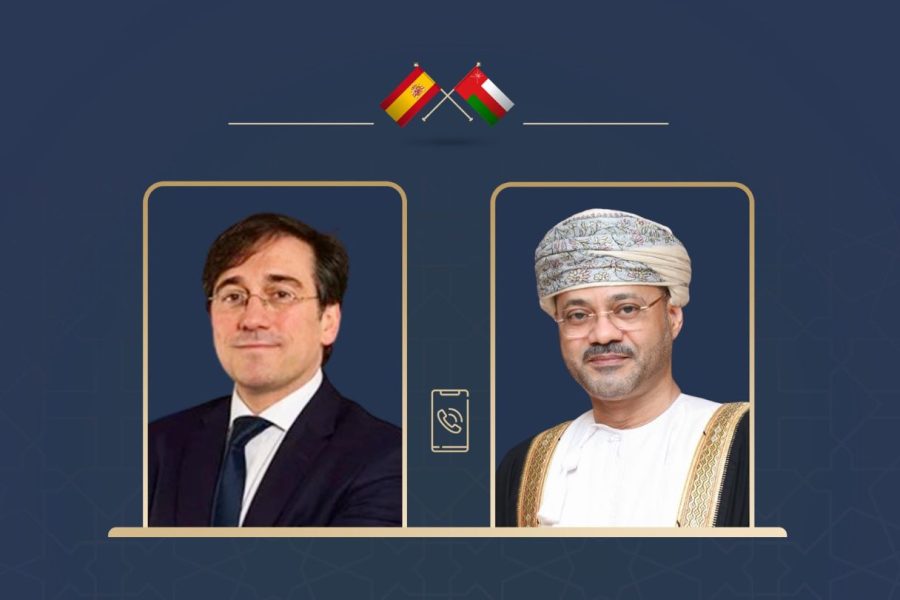 His Excellency the Foreign Minister makes a phone call regarding the Palestinian issue with his Spanish counterpart His Excellency the Foreign Minister makes a phone call regarding the Palestinian issue with his Spanish counterpart