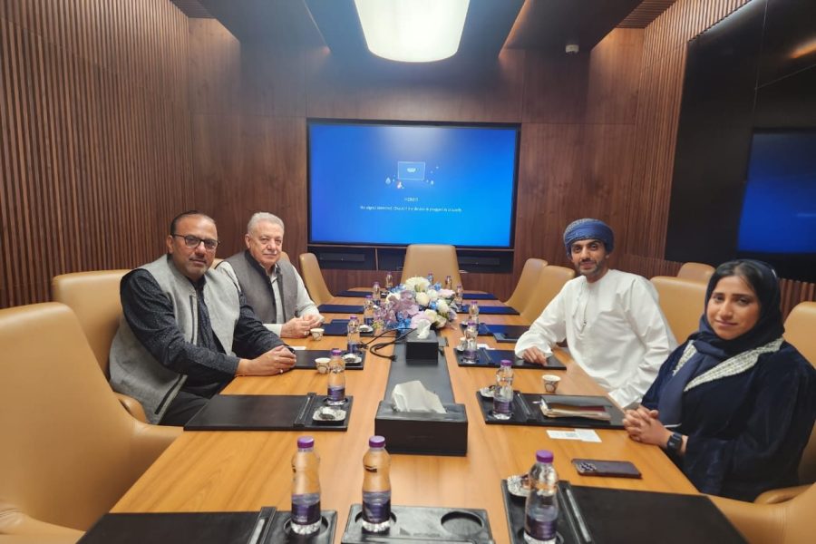 India: The CEO of Invest in Oman meets with the President of Optimax India: The CEO of Invest in Oman meets with the President of Optimax
