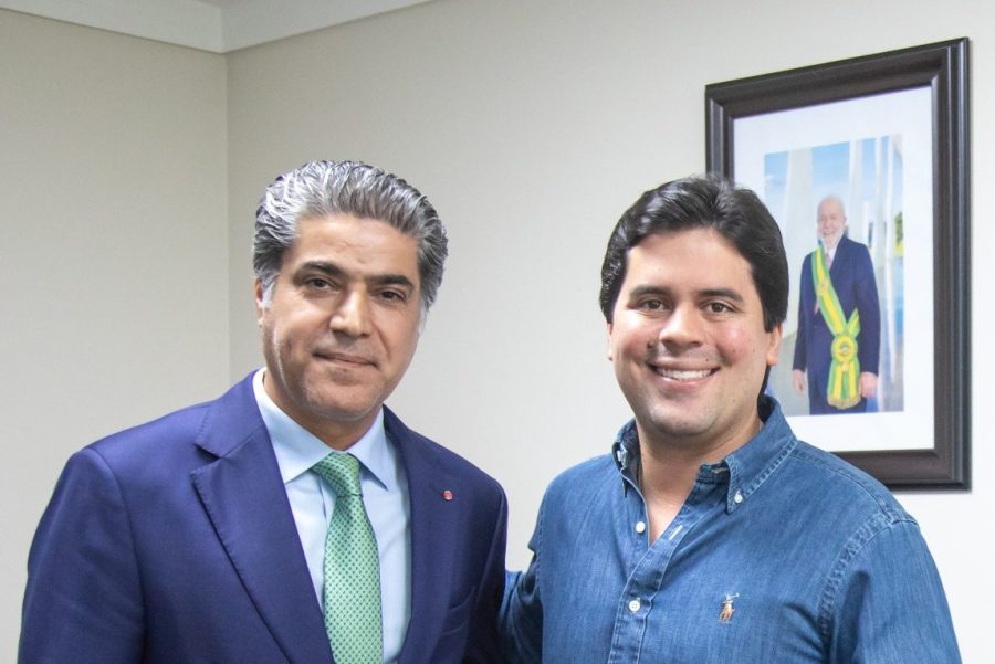 GIpIE4SWYAASYB7 Brasilia: The Ambassador meets the Minister of Sports