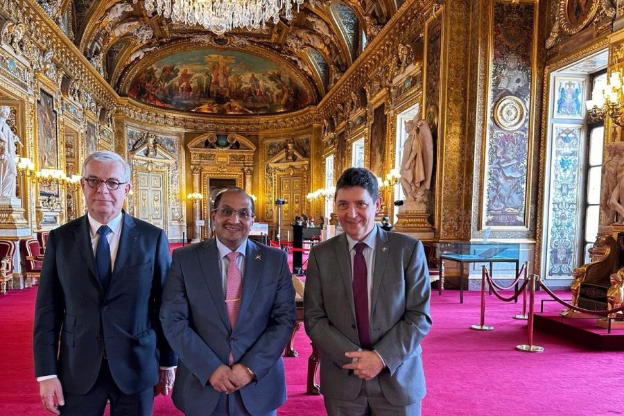 France: The Ambassador of the Sultanate of Oman meets with the Senator, Deputy Chairman of the Senate Foreign Affairs and Defense Committee and Chairman of the French-Gulf Friendship Group France: The Ambassador of the Sultanate of Oman meets with the Senator, Deputy Chairman of the Senate Foreign Affairs and Defense Committee and Chairman of the French-Gulf Friendship Group