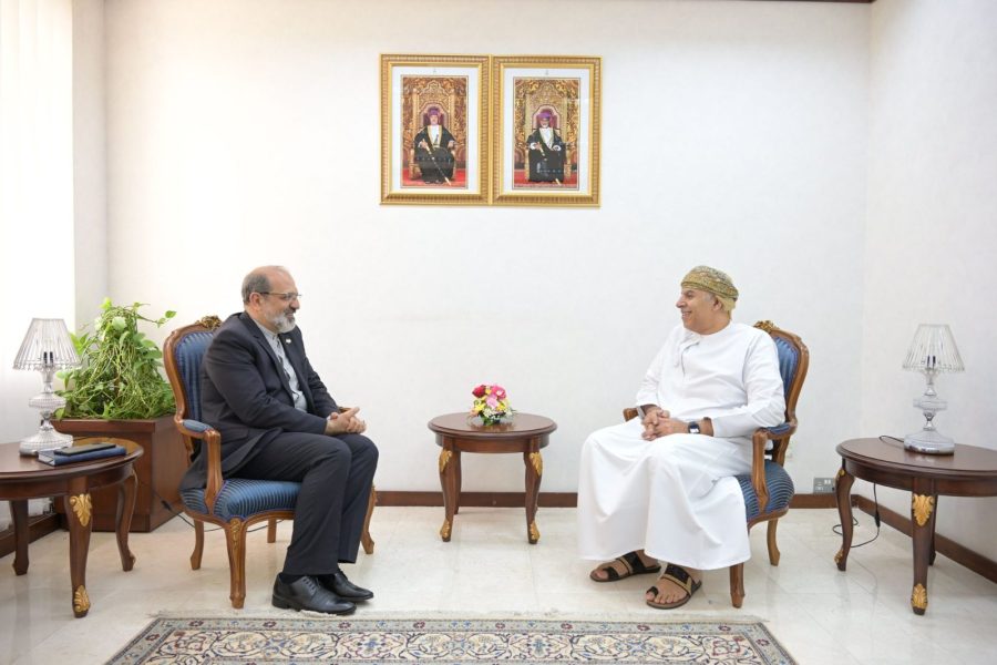 Administrative Undersecretary receives Iranian Ambassador. Administrative Undersecretary receives Iranian Ambassador.
