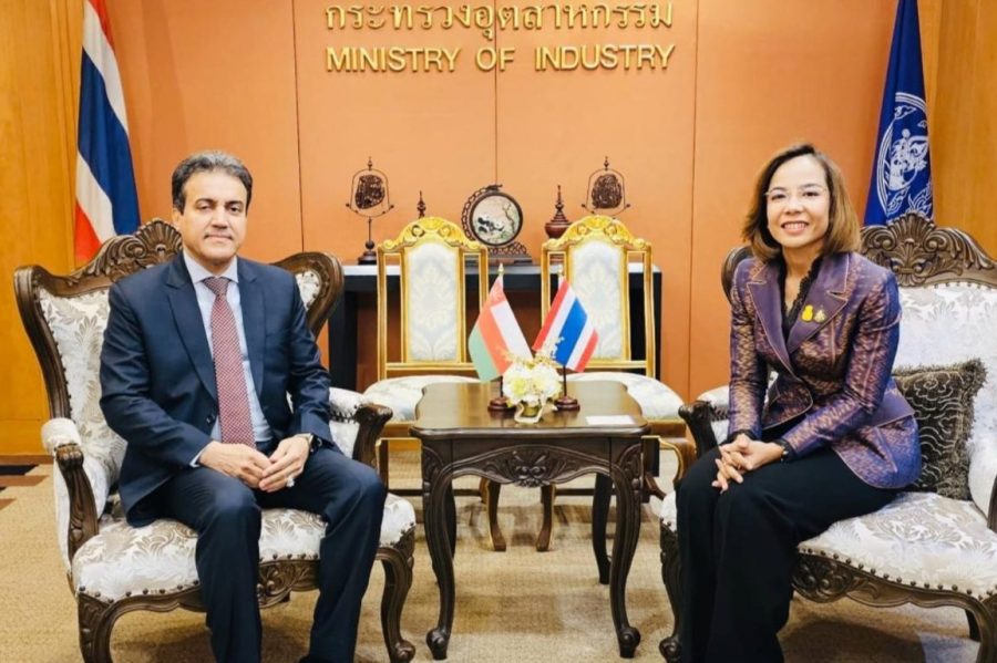 GJqaAroagAAiNG6 Thailand: The Minister of Industry receives the Ambassador of the Sultanate of Oman