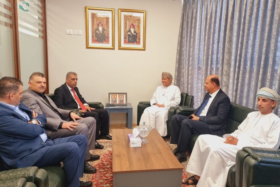 GLXKda8WIAAdDEy Palestine: The Embassy of the Sultanate of Oman receives a delegation from Qalqilya Governorate
