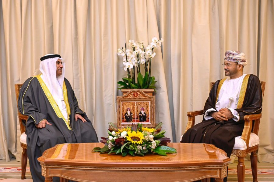 The Foreign Minister receives the President of the Arab Parliament The Foreign Minister receives the President of the Arab Parliament