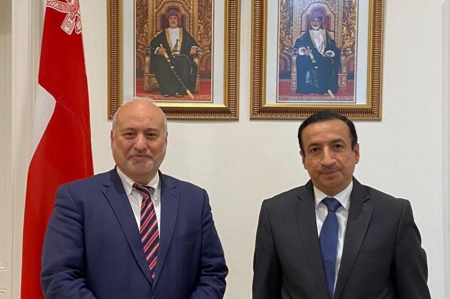 Austria: The Ambassador meets with the Secretary-General of the Arab-Austrian Chamber of Commerce Austria: The Ambassador meets with the Secretary-General of the Arab-Austrian Chamber of Commerce