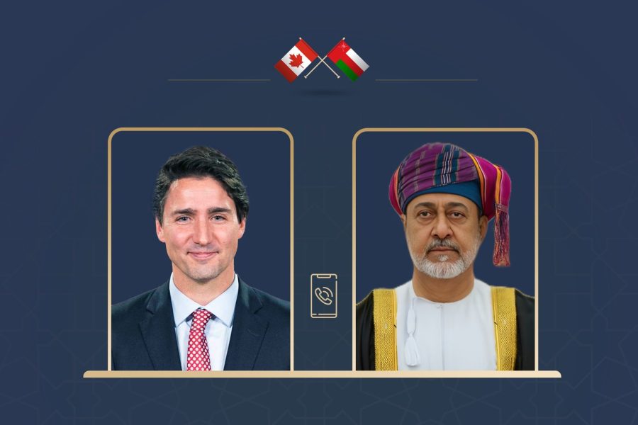 His Majesty the Sultan and the Canadian Prime Minister discuss aspects of bilateral cooperation His Majesty the Sultan and the Canadian Prime Minister discuss aspects of bilateral cooperation
