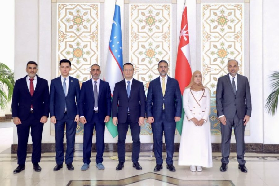 وفد أسياد وسعادة السفيرة مع مسؤولين من أوزباكستان وفد أسياد وسعادة السفيرة مع مسؤولين من أوزباكستان