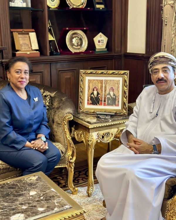 Oman's Ambassador in Cairo meets the Ambassador of the Dominican Republic