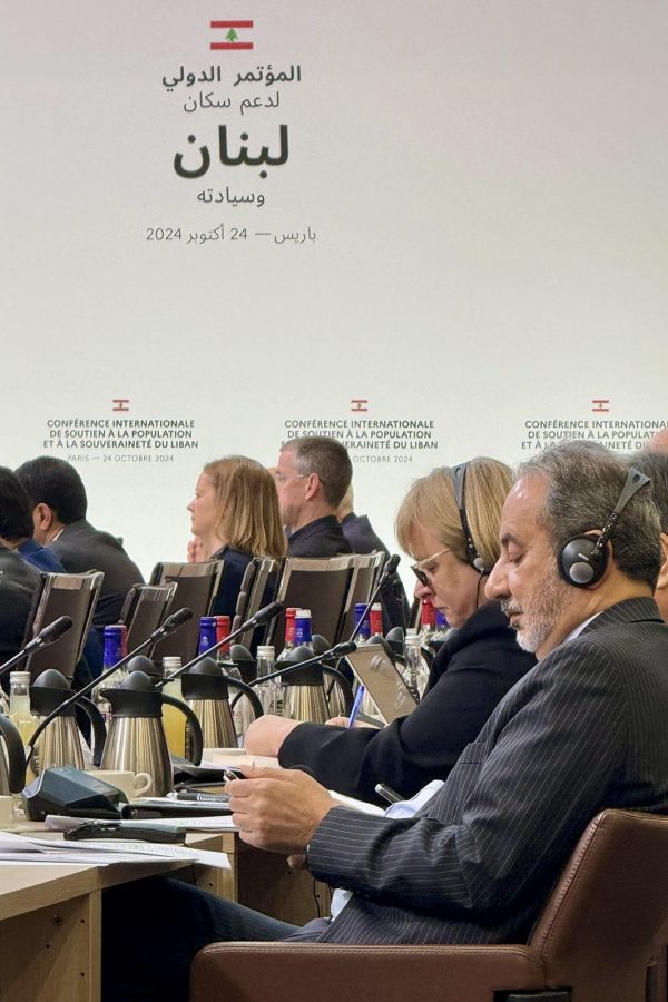 Oman's Ambassador at large at Paris Conference in support of Lebanon