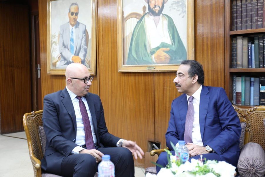 Egypt: Ambassador helps plan for 56th Cairo International Book Fair Egypt: Ambassador helps plan for Cairo International Book Fair