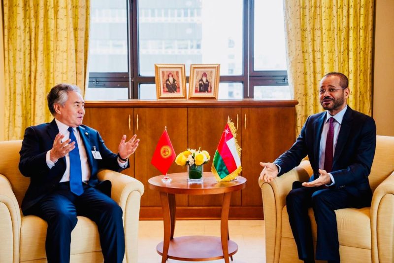 Minister meets Kyrgyz Foreign Minister in New York 
