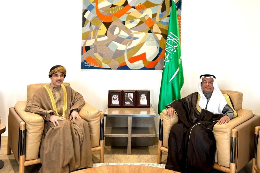 المملكة العربية السعودية: سفير سلطنة عُمان يودع وكيل وزارة الخارجية السعودية للشؤون القنصلية المملكة العربية السعودية: سفير سلطنة عُمان يودع وكيل وزارة الخارجية السعودية للشؤون القنصلية