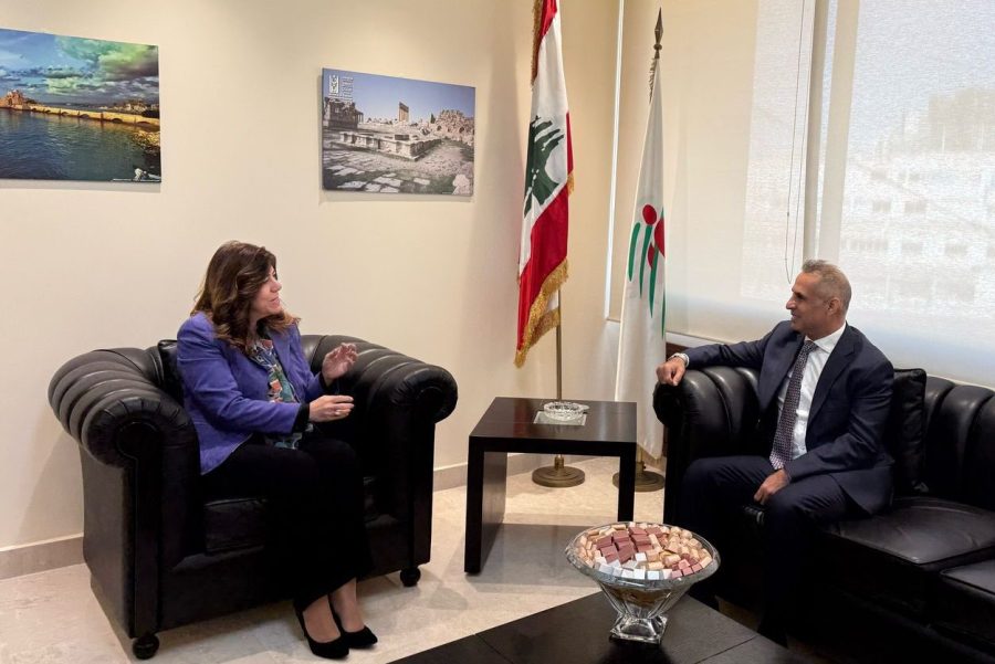 Lebanon: Ambassador meets Minister of Youth and Sports Lebanon: Ambassador meets Minister of Youth and Sports