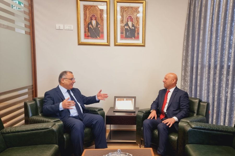 Palestine: Head of Mission receives editor of Al Quds newspaper Palestine: Head of Mission receives editor of Al Quds newspaper