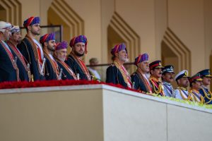 His Majesty graces National Day’s Grand Military Parade