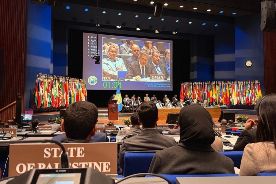 سلطنة عُمان تؤكد في بيان مشترك على ضرورة وقف الانتهاكات الكيميائية والالتزام بالقانون الدولي سلطنة عُمان تؤكد في بيان مشترك على ضرورة وقف الانتهاكات الكيميائية والالتزام بالقانون الدولي