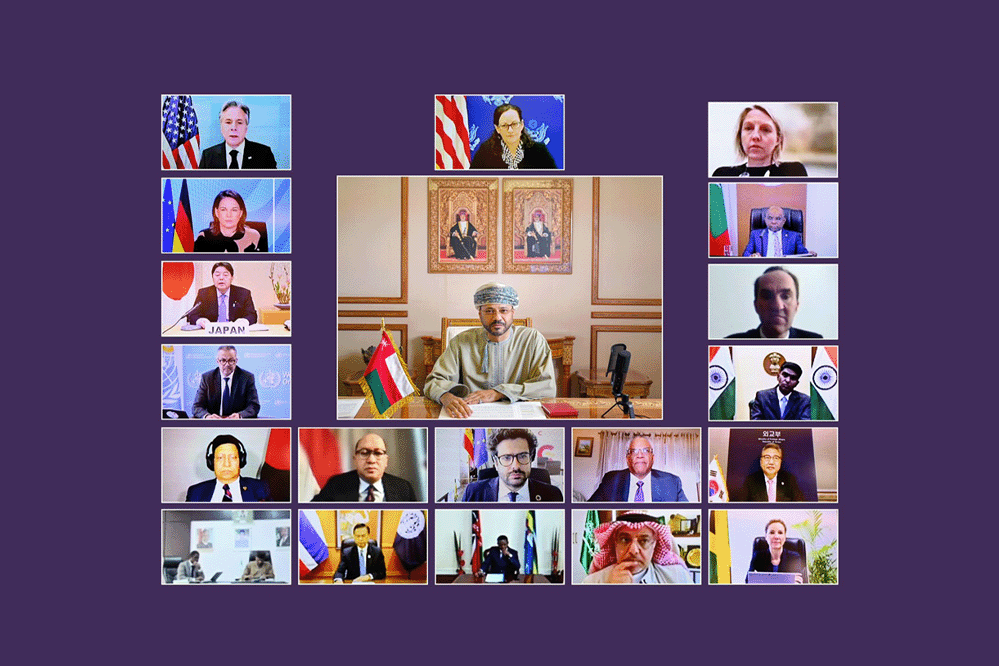 His Foreign-Minister-participates-in-ministerial-meeting-on-Global-Action-COVID-19 His Foreign-Minister-participates-in-ministerial-meeting-on-Global-Action-COVID-19